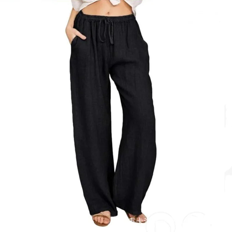 Women Cotton Linen Pants