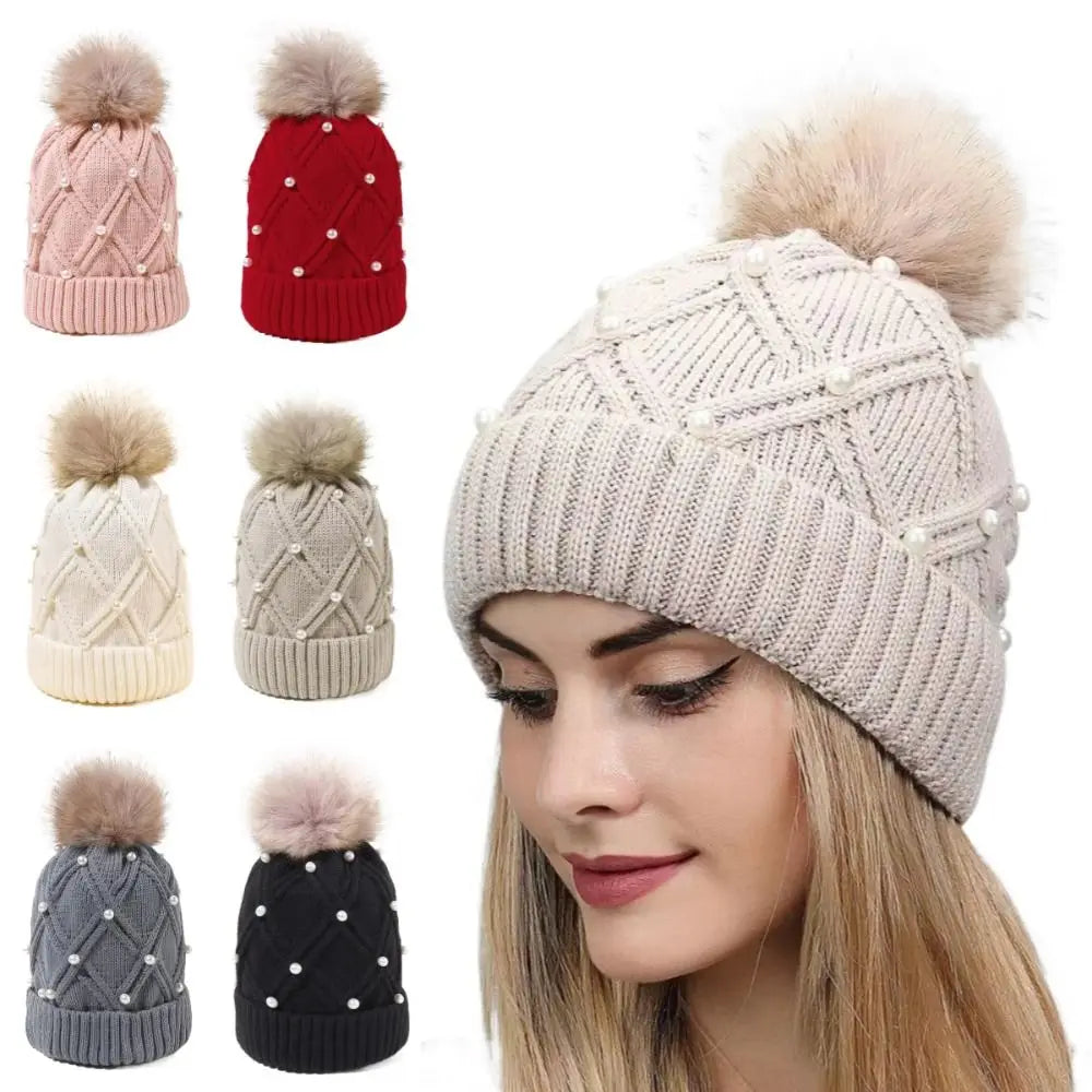 Diamond Knitted Hat