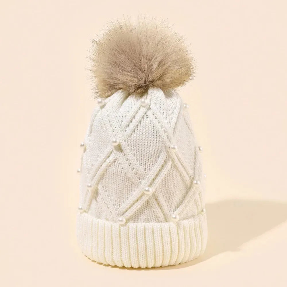 Diamond Knitted Hat
