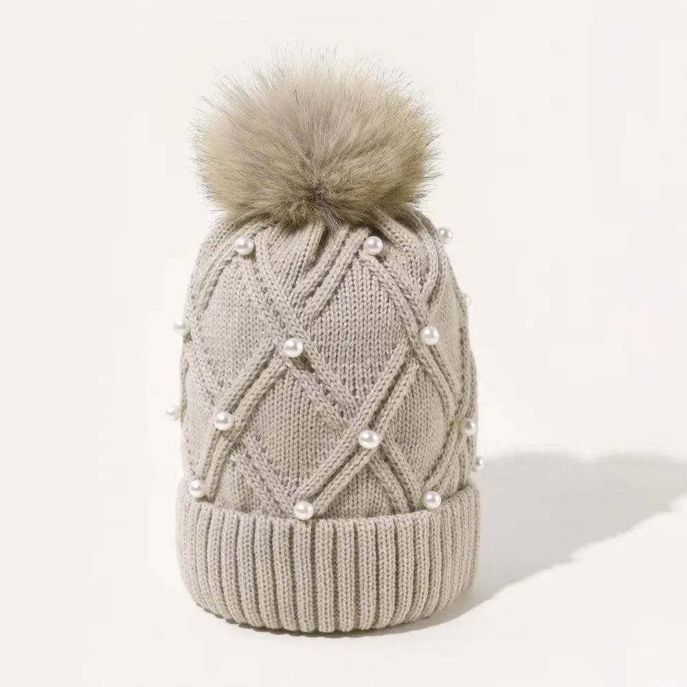 Diamond Knitted Hat