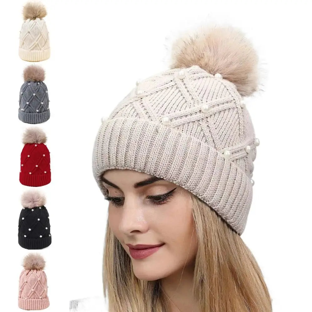 Diamond Knitted Hat