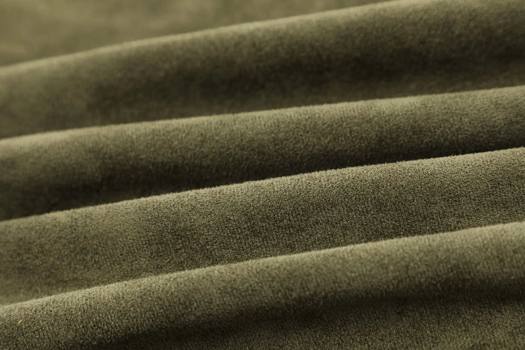 Women Brown Green Suede Jacket