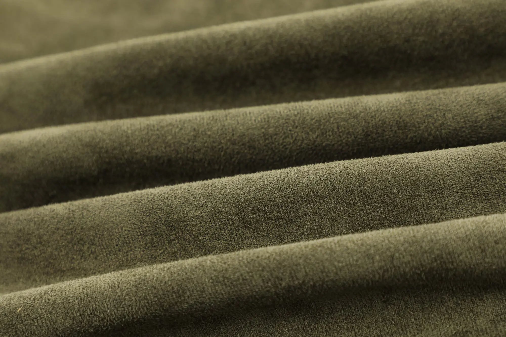 Women Brown Green Suede Jacket