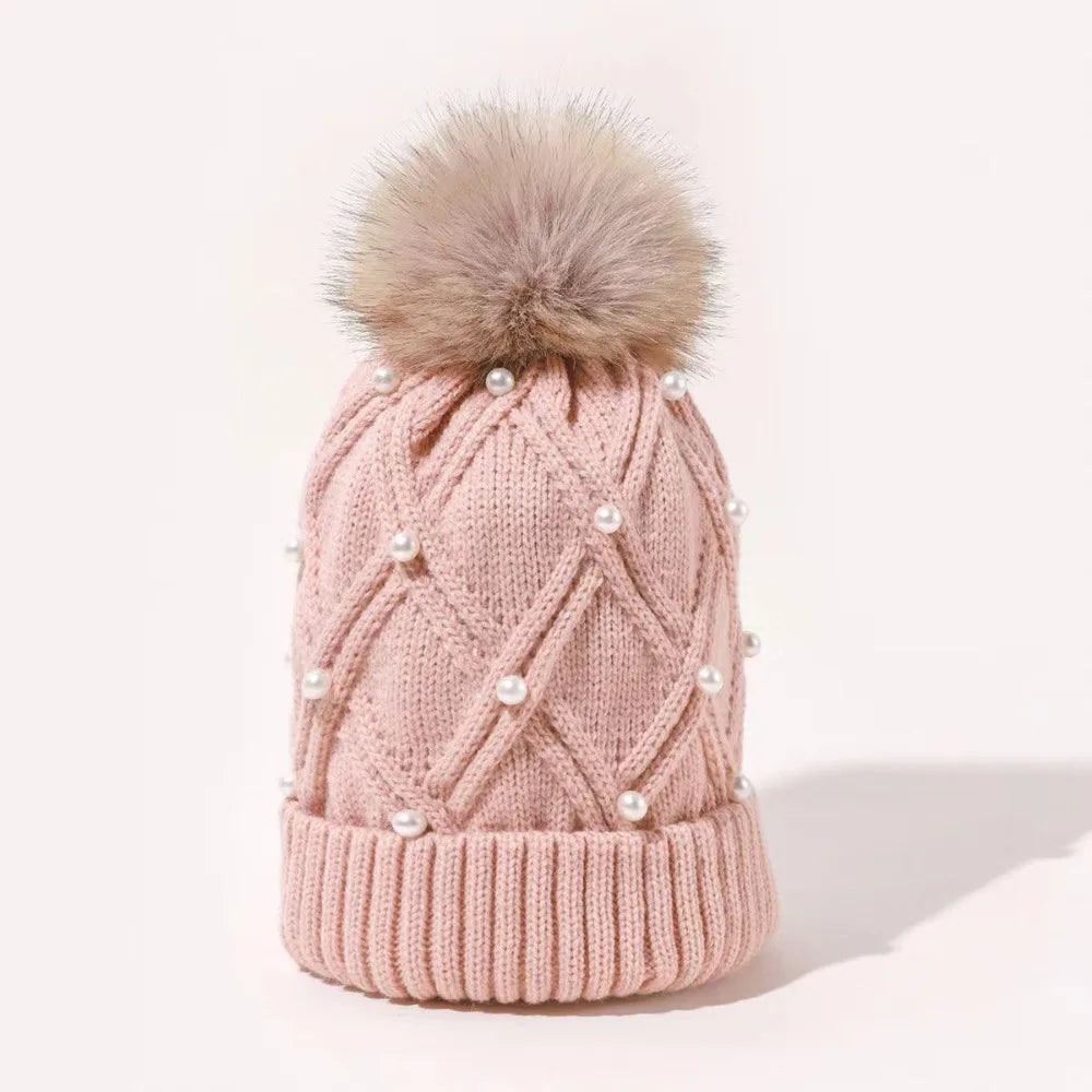 Diamond Knitted Hat