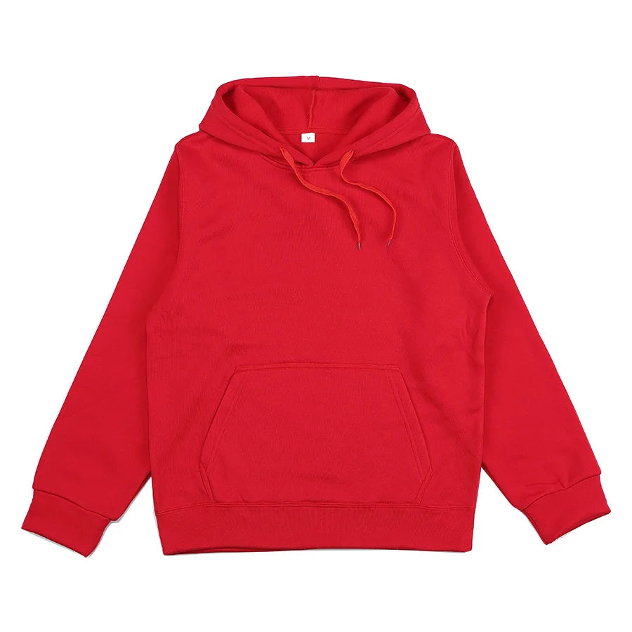 women's and men's long sleeved inserted pocket pullover