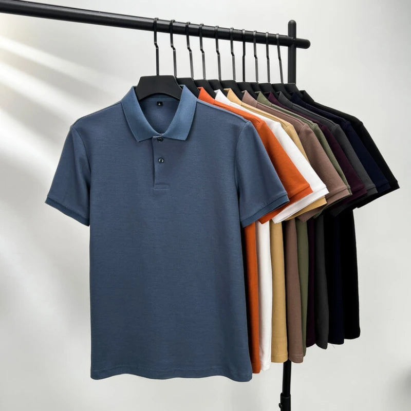 Men's 100% Cotton Polo Shirt