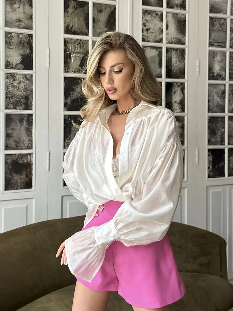 Loose Collared Shirt