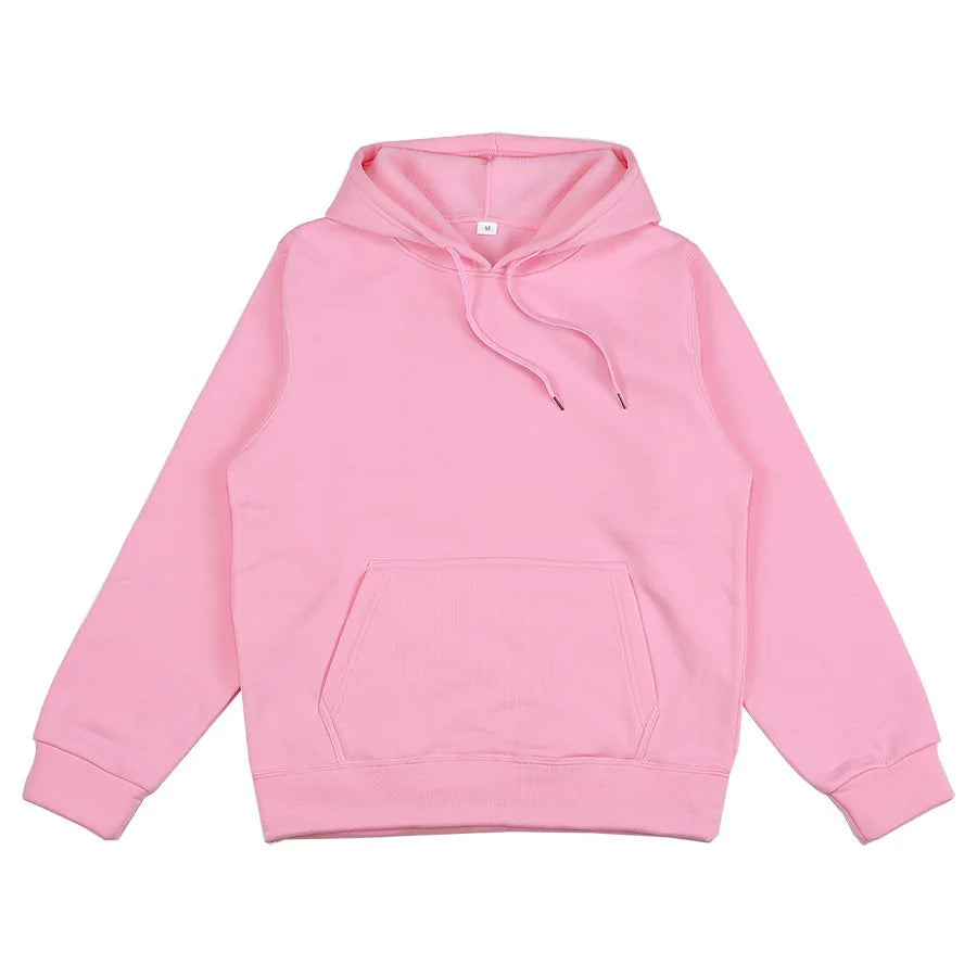 women's and men's long sleeved inserted pocket pullover