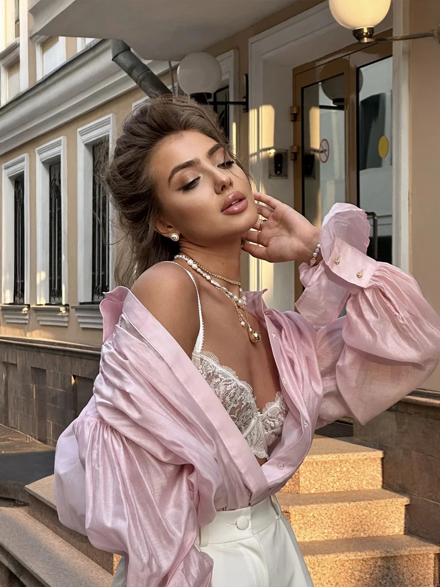 Loose Collared Shirt