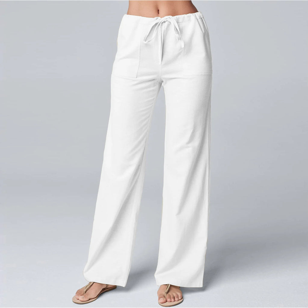 Women Cotton Linen Pants