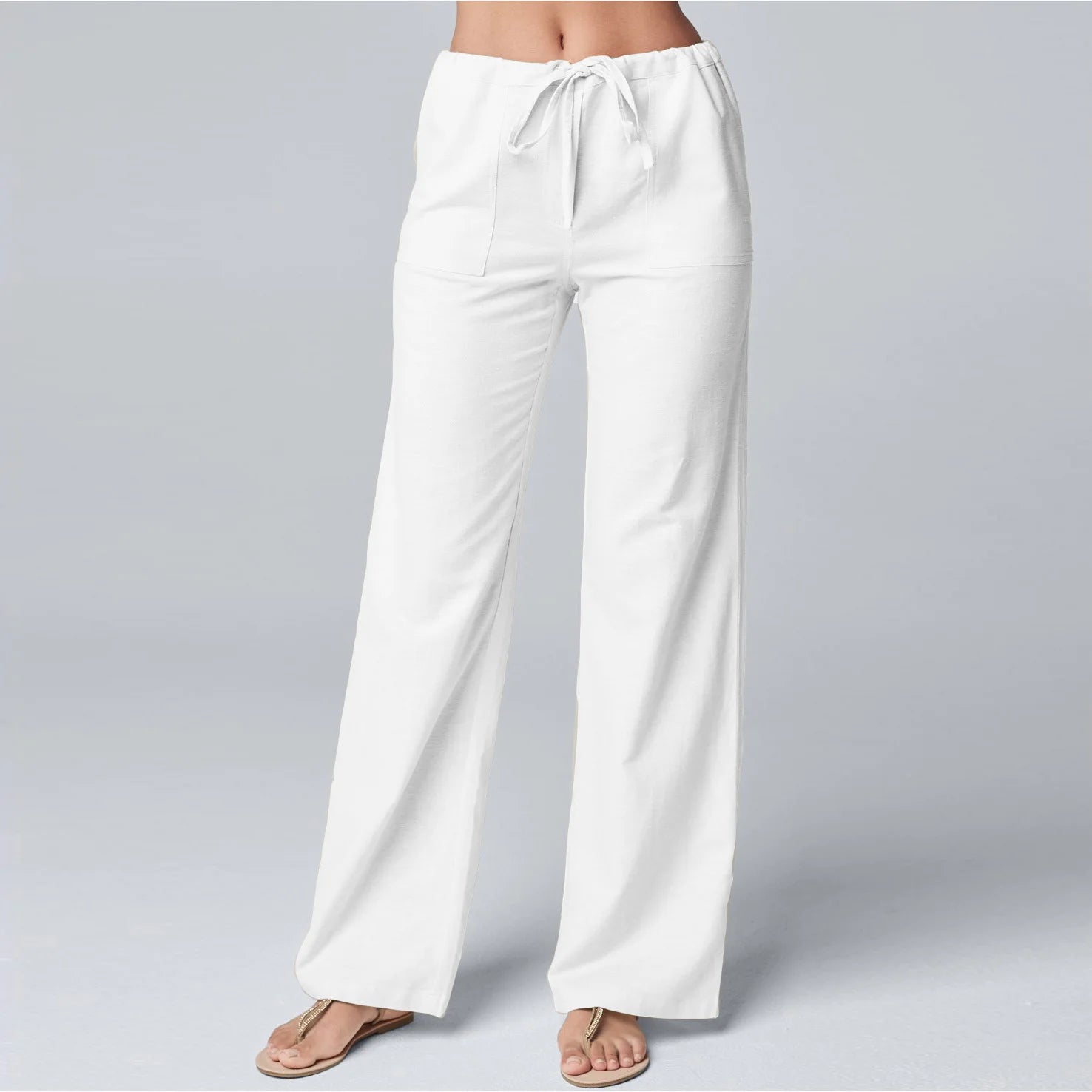 Women Cotton Linen Pants