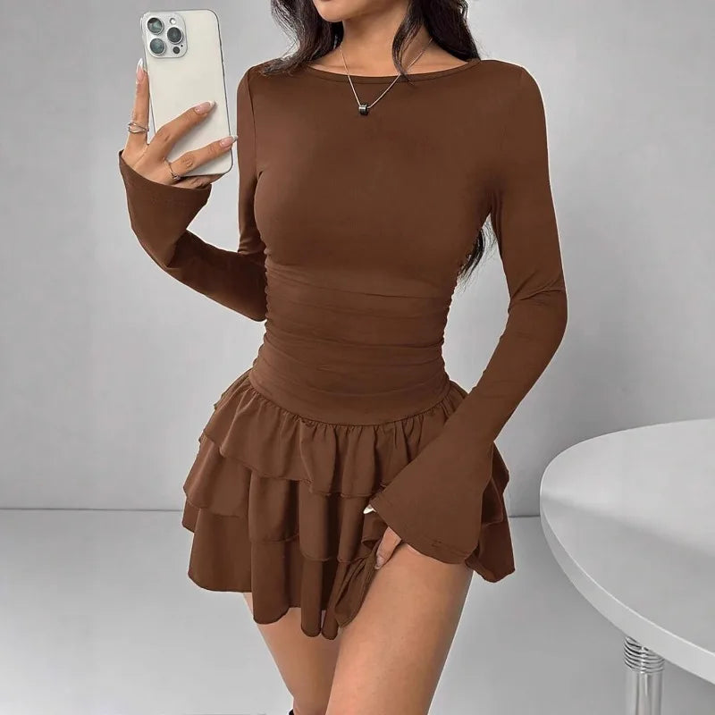 Mini Dress Winter Women