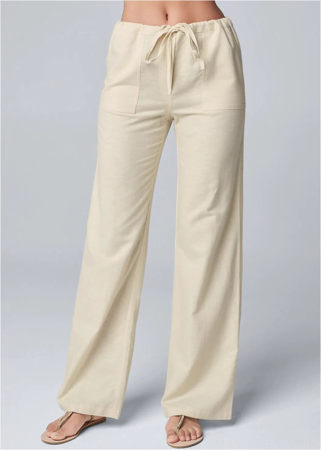 Women Cotton Linen Pants