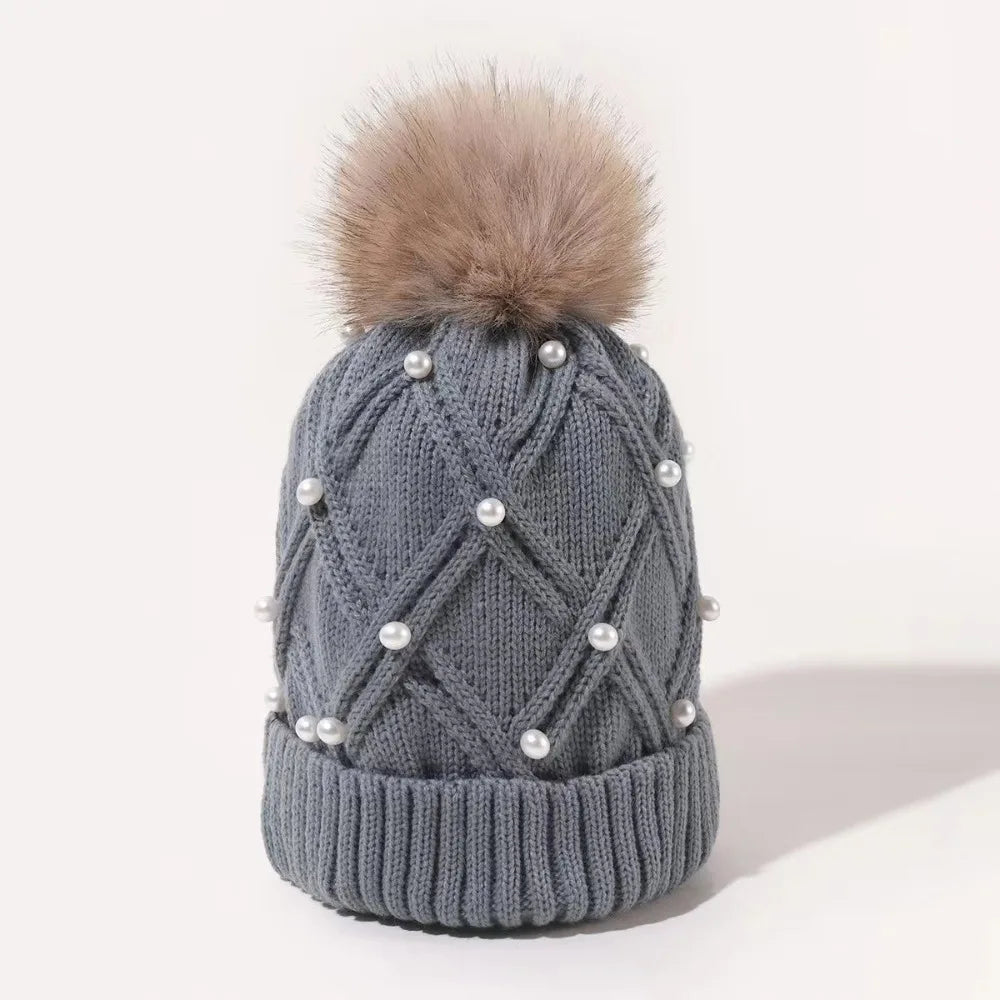 Diamond Knitted Hat