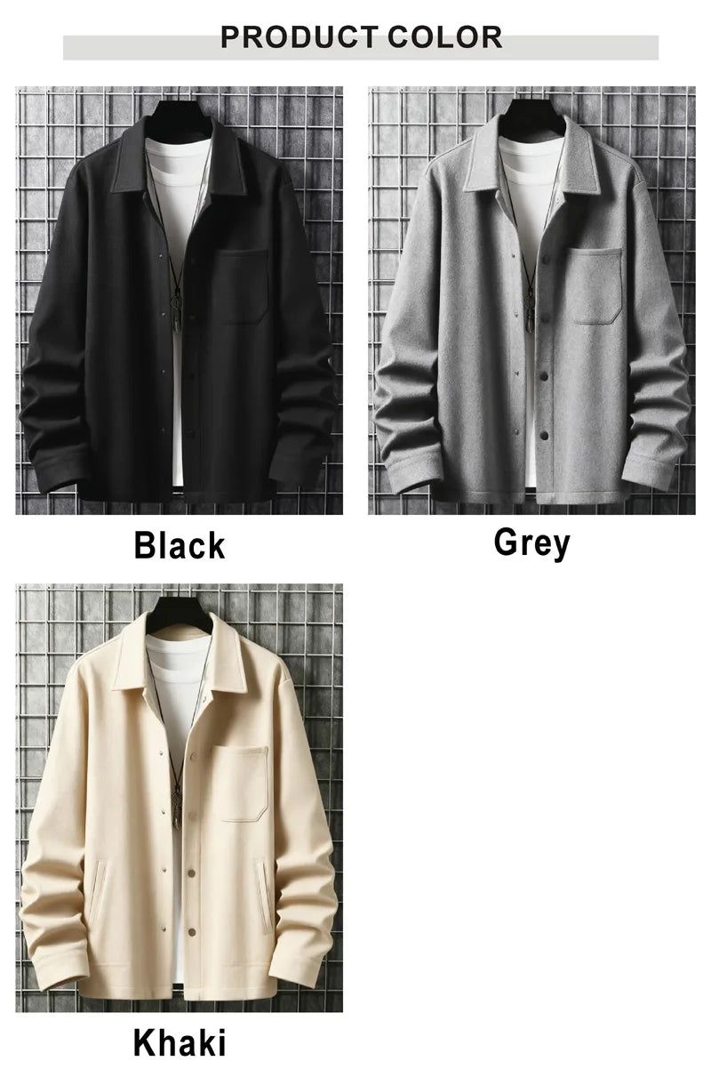 Men's Warm Brushed Jacket